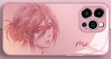 Attack on Titan Anime Phone Case iPhone 11-17 Compatible Silicone Protective Cover MC016