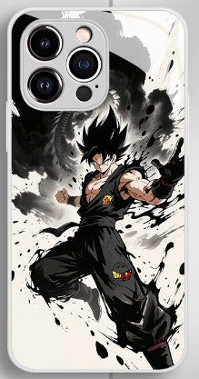 Dragon Ball Goku Anime Phone Case iPhone 11-16 Compatible Silicone Protective Cover MC017