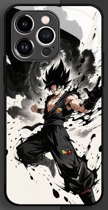 Dragon Ball Goku Anime Phone Case iPhone 11-16 Compatible Silicone Protective Cover MC017