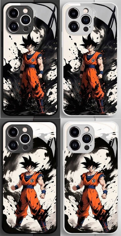 Dragon Ball Goku Anime Phone Case iPhone 11-16 Compatible Silicone Protective Cover MC018