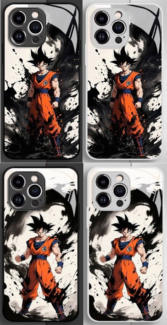 Dragon Ball Goku Anime Phone Case iPhone 11-16 Compatible Silicone Protective Cover MC018