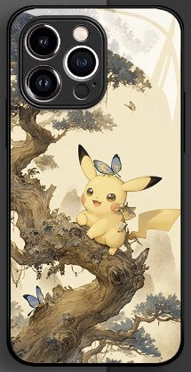 Pokemon Phone Case iPhone 11-16 Compatible Silicone Protective Cover MC019