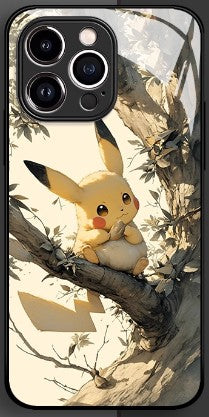 Pokemon Phone Case iPhone 11-16 Compatible Silicone Protective Cover MC019