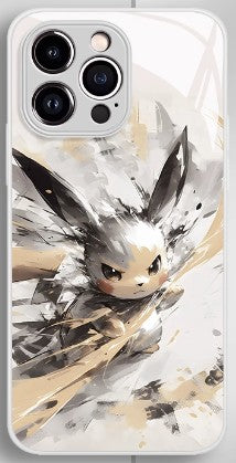 Pokemon Phone Case iPhone 11-16 Compatible Silicone Protective Cover MC020