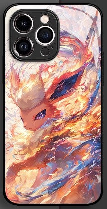 Pokemon Phone Case iPhone 11-16 Compatible Silicone Protective Cover MC021