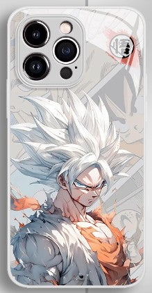Dragon Ball Goku Anime Phone Case iPhone 11-15 Compatible Silicone Protective Cover MC023