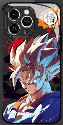 Dragon Ball Goku Anime Phone Case iPhone 11-15 Compatible Silicone Protective Cover MC023