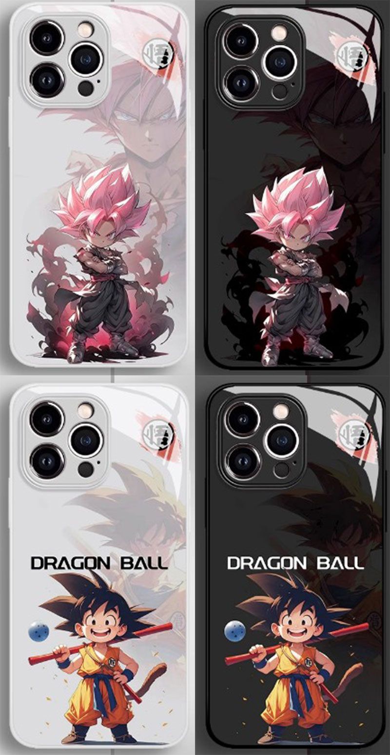 Dragon Ball Anime Phone Case iPhone 11-15 Compatible Silicone Protective Cover MC024