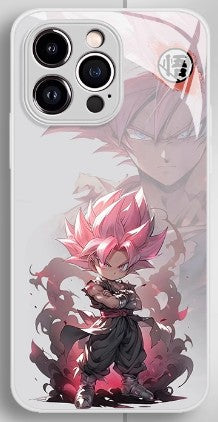 Dragon Ball Anime Phone Case iPhone 11-15 Compatible Silicone Protective Cover MC024
