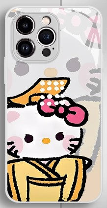 Hello Kitty Anime Phone Case iPhone 11-17 Compatible Silicone Protective Cover MC028