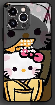 Hello Kitty Anime Phone Case iPhone 11-17 Compatible Silicone Protective Cover MC028