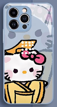 Hello Kitty Anime Phone Case iPhone 11-17 Compatible Silicone Protective Cover MC028