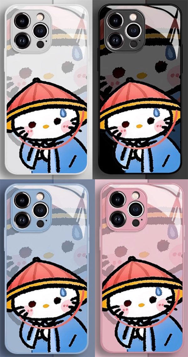 Hello Kitty Anime Phone Case iPhone 11-17 Compatible Silicone Protective Cover MC029