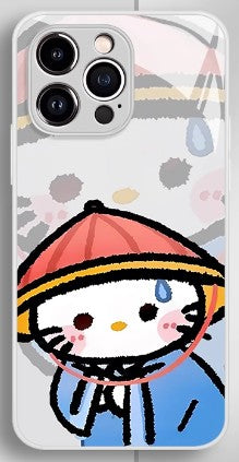 Hello Kitty Anime Phone Case iPhone 11-17 Compatible Silicone Protective Cover MC029