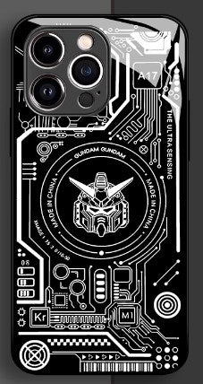 Gundam Anime Phone Case iPhone 11-17 Compatible Silicone Protective Cover MC031