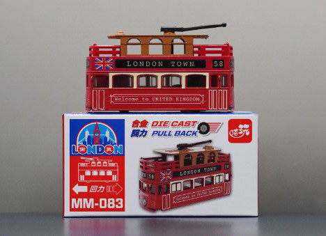 Collectables Diecast MM-083 London Tram Pull Back