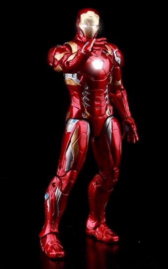 Marvel Iron Man PVCFW020 PVC Lighting Action Figure 17 cm