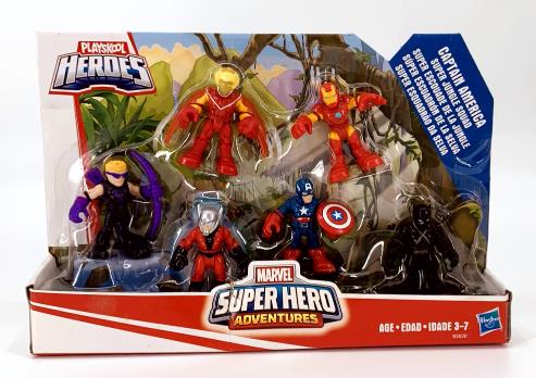 PLAYSKOOL HEROES Marvel Super Hero Adventures 6 ACTION FIGURE SETS