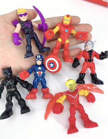 PLAYSKOOL HEROES Marvel Super Hero Adventures 6 ACTION FIGURE SETS