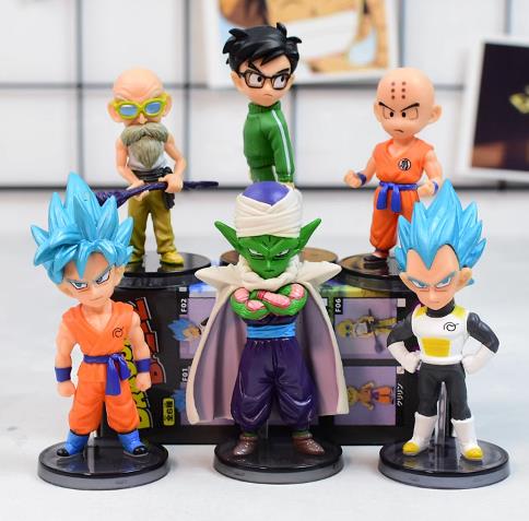 Dragon Ball PVCF007 PVC 8-9 cm Figure 6/pcs Set