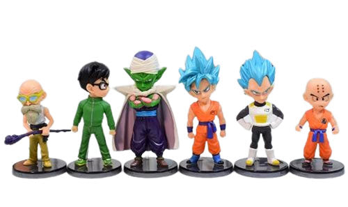 Dragon Ball PVCF007 PVC 8-9 cm Figure 6/pcs Set