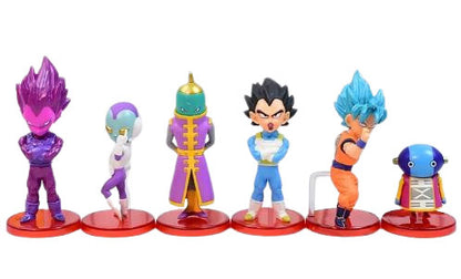 Dragon Ball PVCF008 PVC 8-9 cm Figure 6/pcs Set