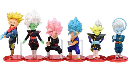 Dragon Ball PVCF009 PVC 8-9 cm Figure 6/pcs Set