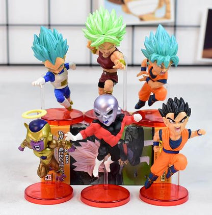 Dragon Ball PVCF010 PVC 8-9 cm Figure 6/pcs Set