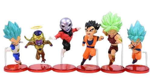 Dragon Ball PVCF010 PVC 8-9 cm Figure 6/pcs Set