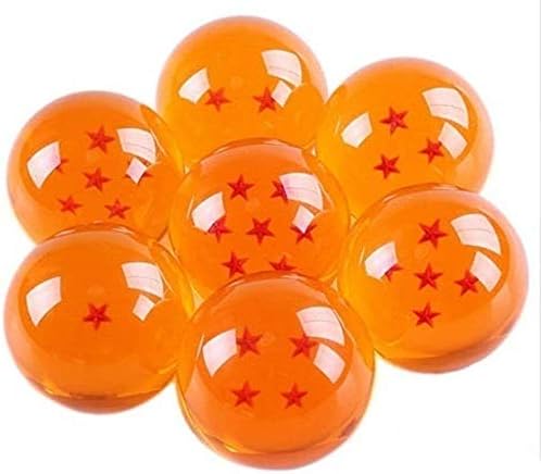 Dragon Ball 7 Stars Dragon Balls PVCF019 PVC 3.5 cm Yellow 7 pcs Box Sets