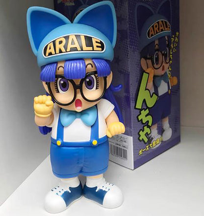 Dr Slump Arale Norimaki Blue Cap PVCF20 PVC Figure 23 cm