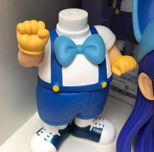 Dr Slump Arale Norimaki Blue Cap PVCF20 PVC Figure 23 cm