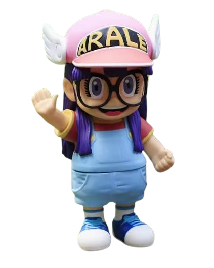 Dr Slump Arale Norimaki Pink Cap PVCF23 PVC Figure 19 cm