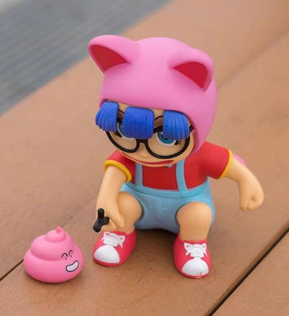 Dr Slump Arale Norimaki Pink Rabbit Hat PVCF26 PVC Figure 16 cm