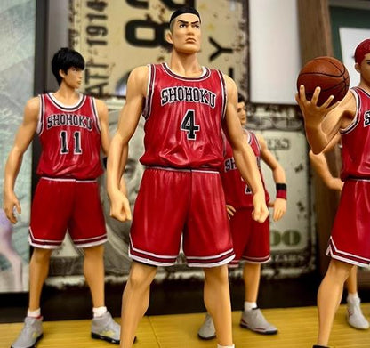 Slam Dunk Shohoku Team PVCF113 PVC Figure 17 cm 5 pcs / set