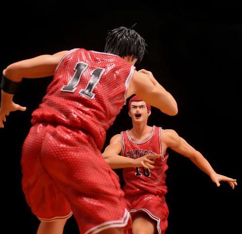 Slam Dunk Hanamichi Sakuragi & Kaede Rukawa The Greatest Moments PVCF125 PVC Figure 30 cm