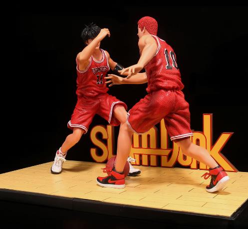 Slam Dunk Hanamichi Sakuragi & Kaede Rukawa The Greatest Moments PVCF125 PVC Figure 30 cm