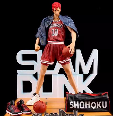 Slam Dunk Hanamichi Sakuragi PVCF132 PVC Figure 33 cm Free Poster