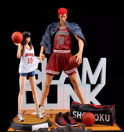 Slam Dunk Hanamichi Sakuragi & Haruko Akagi PVCF133 PVC Figure 33 cm