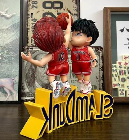 Slam Dunk Hanamichi Sakuragi & Kaede Rukawa PVCF141 PVC Figure 22 cm