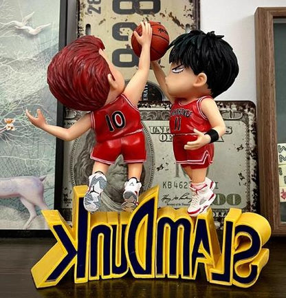 Slam Dunk Hanamichi Sakuragi & Kaede Rukawa PVCF141 PVC Figure 22 cm