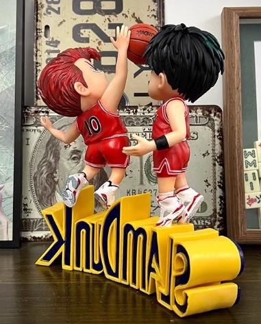 Slam Dunk Hanamichi Sakuragi & Kaede Rukawa PVCF141 PVC Figure 22 cm