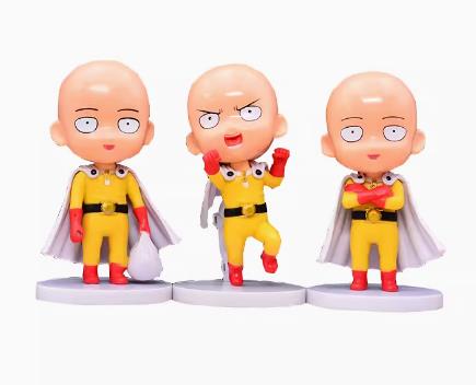 One Punch Man Saitama PVCF146 PVC Figure 11 cm 3pcs/set