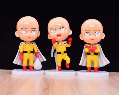 One Punch Man Saitama PVCF146 PVC Figure 11 cm 3pcs/set