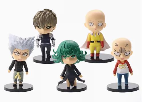 One Punch Man PVCF154 PVC Figure 5pcs/set