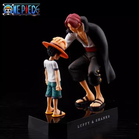 One Piece Luffy & Shanks PVCF165 PVC Figure 17 cm