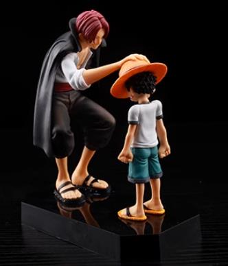 One Piece Luffy & Shanks PVCF165 PVC Figure 17 cm