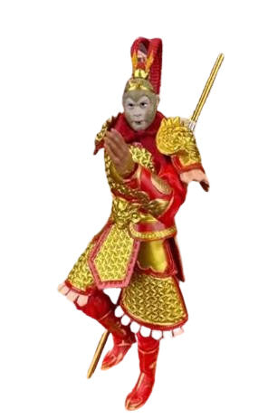 Journey to the West 1/12 Monkey King Sun Wukong PVCF173 PVC Action Figure 15 cm