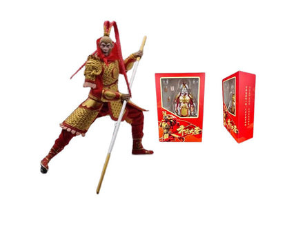 Journey to the West 1/12 Monkey King Sun Wukong PVCF173 PVC Action Figure 15 cm