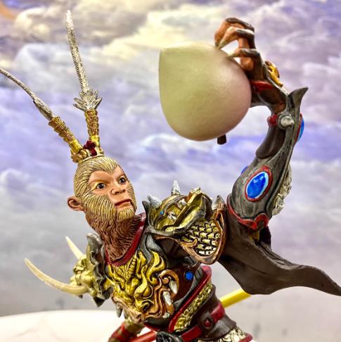 Journey to the West 1/6 Monkey King Sun Wukong PVCF176 PVC Action Figure 23 cm